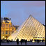 Louvre art gallery in Paris
